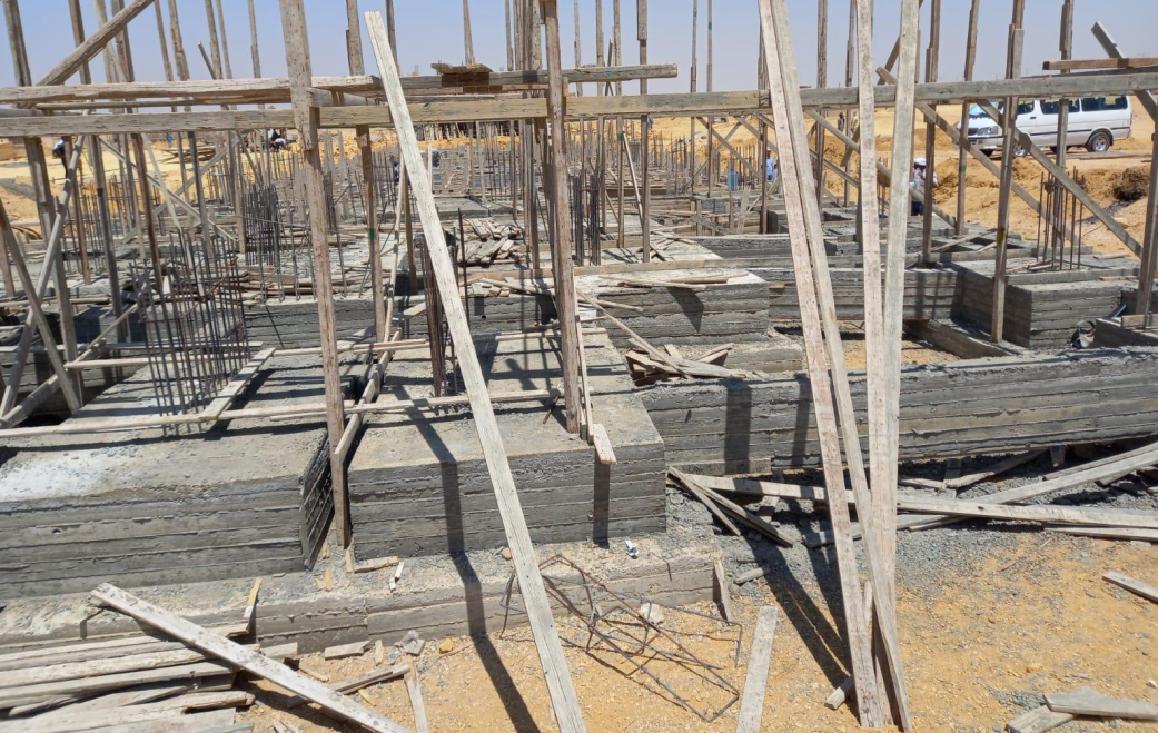 موقع البناء