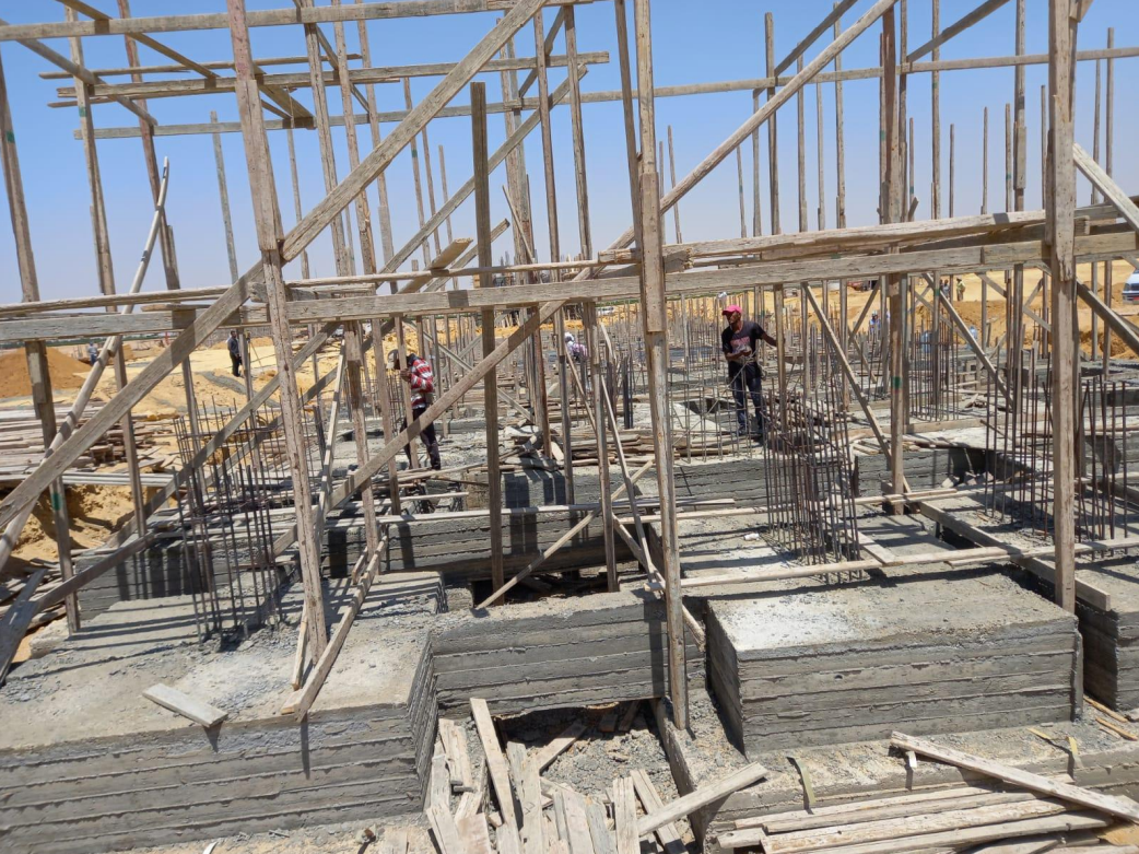 موقع البناء